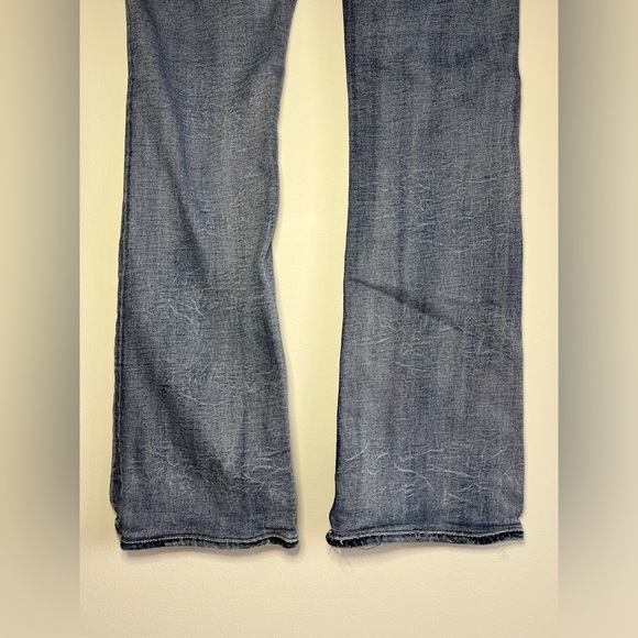 Rock Revival. Donna Bootcut Medium Distressed Wash Denim Jean. Size 26. - Picture 4 of 12